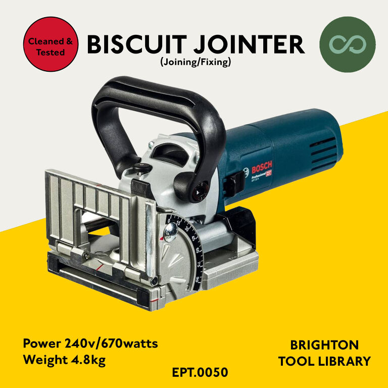 BCWP Brighton Tool Library BISCUIT JOINER